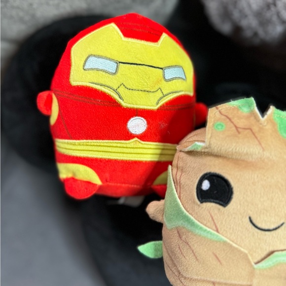 Mattel Marvel Cuutopia Groot Ironman Hulk 5" UltraSoft Stuffed 3 Toy Plush - Picture 3 of 7